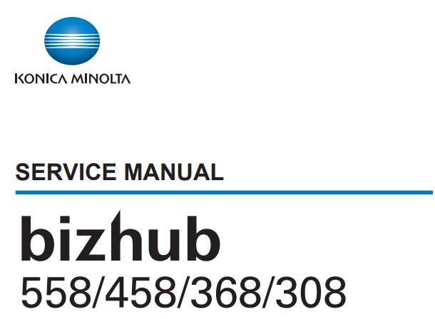 bizhub 308 Service Manual-image