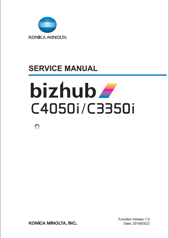 bizhub C4050i and C3350i Service Manual-image